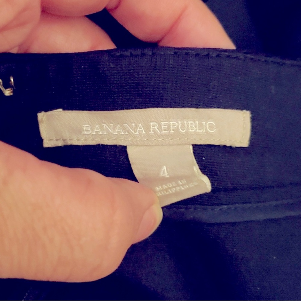 Banana republic blue skirt sz 4